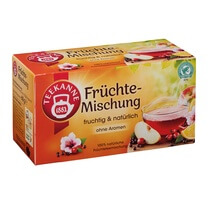 Früchte Genuss 20 Beutel kuvertiert Teekanne