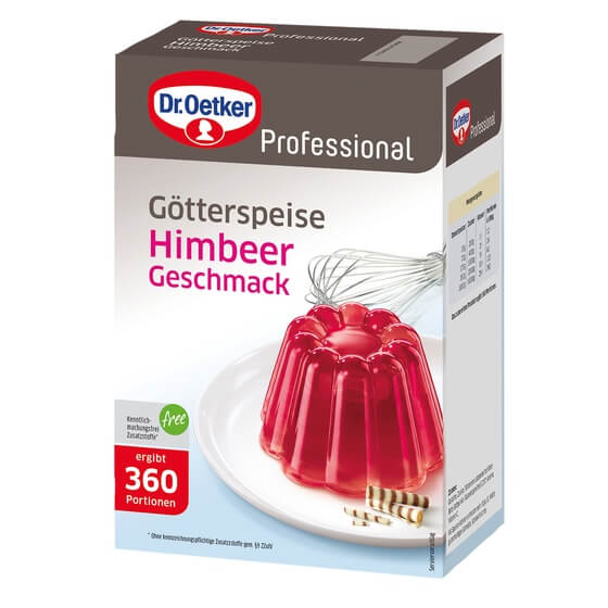 Götterspeise Himbeer zum Kochen ODZ 1kg Dr.Oetker