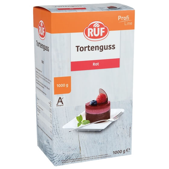 Tortenguss Rot 1kg Ruf