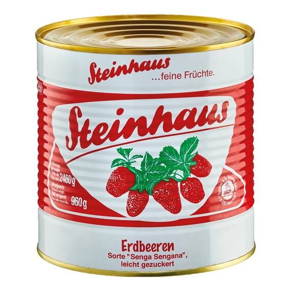 Erdbeeren gezuckert 2,46kg Steinhaus