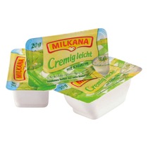 Mischkarton Schmelzkäse leicht 100x20g Milkana