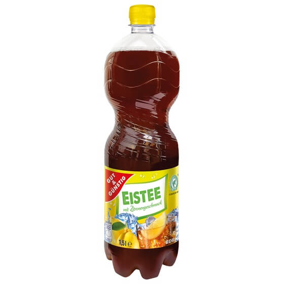 Eistee Zitrone PET EW 6x1,5 Liter Gut & Günstig