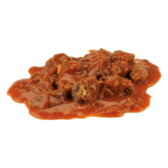 Rindergulasch in Sosse gegart ca.2kg