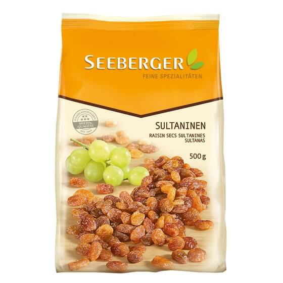 Sultaninen extra Qualität Ungarn 500g Seeberger