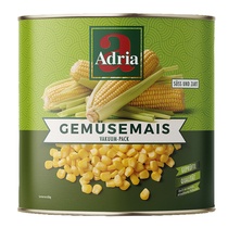 Gemüsemais Vakuum-Pack 2,125kg/1,84kg Adria