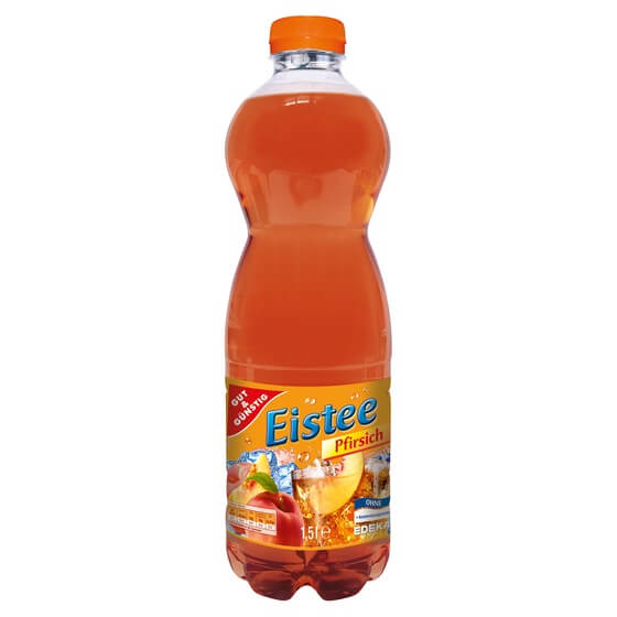 Eistee Pfirsich PET EW 6x1,5 Liter Gut & Günstig