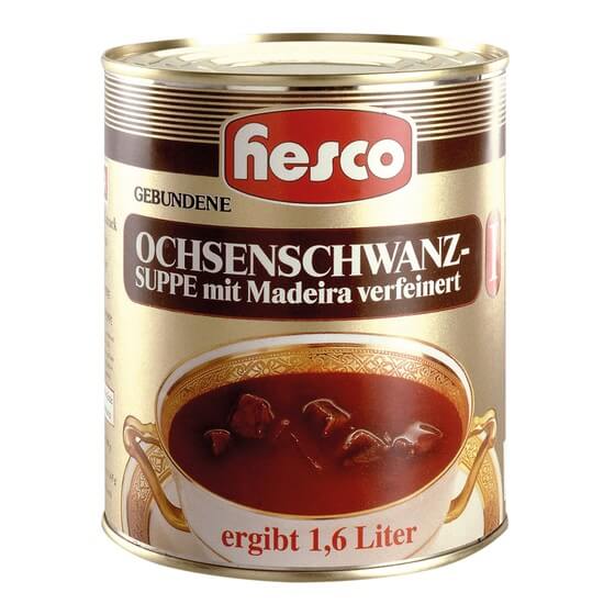 Ochsenschwanzsuppe Exquisit Konzentrat 1:1 800ml Hesco