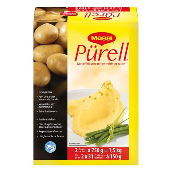 Püree Komplett 1,5KG ODZ Pürell