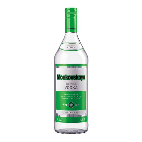 Russischer Wodka 40,0%vol 1l Moskovskaya