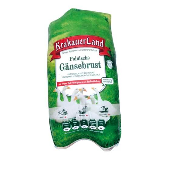 Gänsebrust Polen HKL A ca. 750g TK