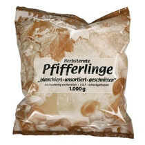 Herbsternte Pfifferlinge unsortiert TK 1Kg Walhalla