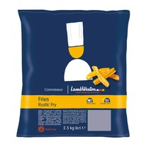 Rustic Connoisseur Fry Skin On 2500g Lamb Weston