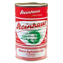 Apfelstücke Dunstkonserve 4,6kg/4,05kg Steinhaus