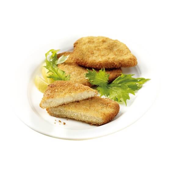 Schnitzel vegetarisch "Wiener Art" 40x80g vorfritt. Kemper