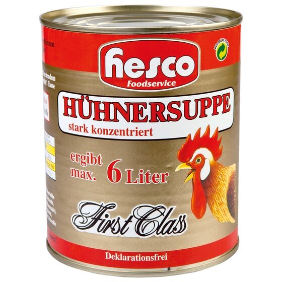 Hühnersuppe ODZ/ODA Konzentrat 1:6 850ml Hesco