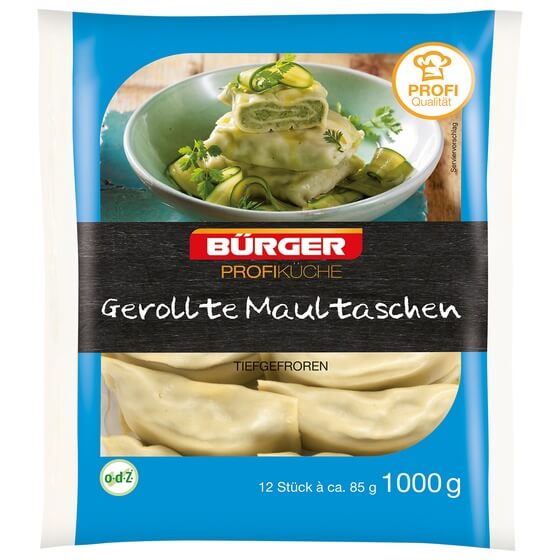 Maultaschen Schwäbisch TK 100x50g 5Kg Bürger