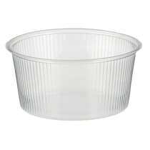 Verpackungsbecher PP rund transparent 250ml 100St PapStar