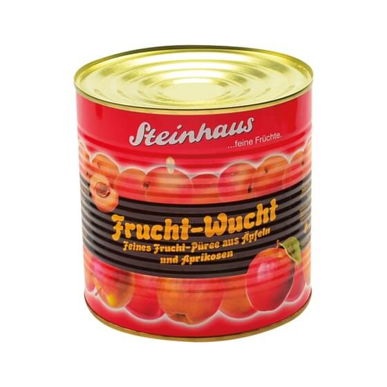 Frucht-Wucht Apfelfruchtmus mit Aprikose gesüßt 2,65kg