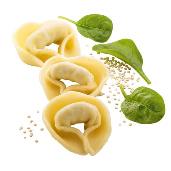 Tortelloni Quinoa e Spinaci TK 2Kg Hilcona