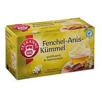 Fenchel/Anis/Kümmel Tee 20Btl Brief Teekanne