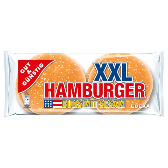 XXL Hamburger-Buns 300g G&G