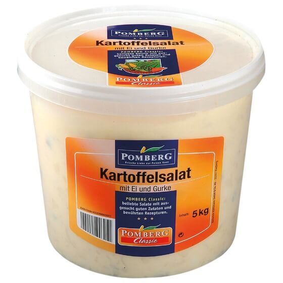 Kartoffelsalat mit Ei und Gurke 5kg Pomberg