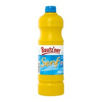 Senf Mittelscharf 1L Bautzner