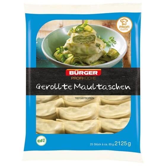 Maultaschen Hausfrauen-Art gerollt TK 100x85g Bürger