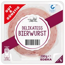 Bierwurst(Schwein)geschn. 200g G+G