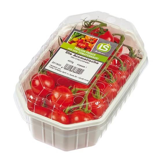 Cherrystrauchtomaten IT KL1 EP 400g/Schale