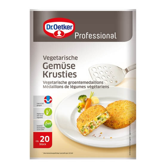 Krusties Gemüse TK 2x20x150g 6Kg Dr. Oetker