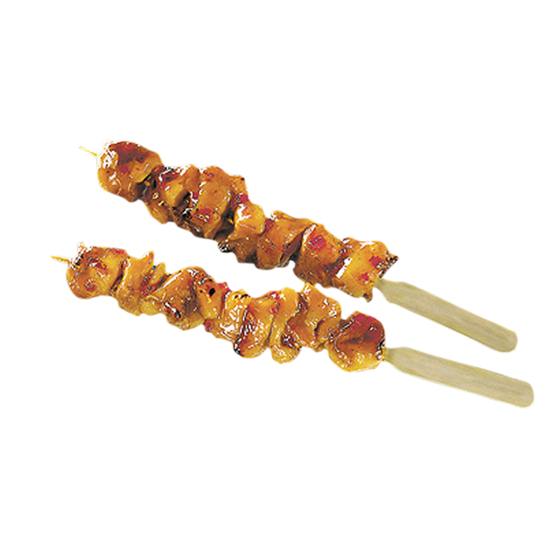 Hähnchenspieß Yakitori mit Chilisauce gegart 100x30g Langen.