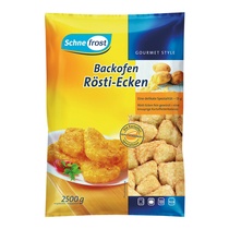 Backofen Rösti Ecken 55g/St vorgebacken ODZ 2,5Kg Schnefrost