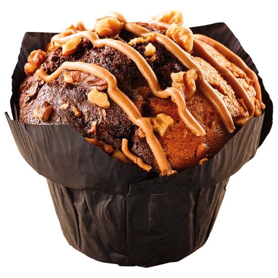 Muffin Salted Caramel Nut 24x130g B&B