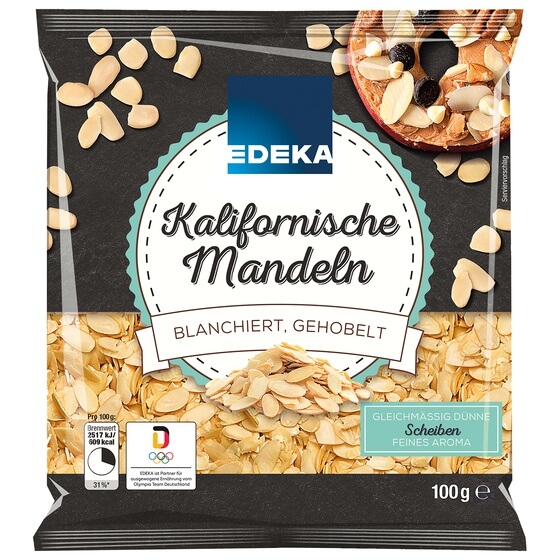 Mandeln gehobelt ODZ 100g Edeka