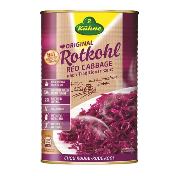 Rotkohl 4,04kg/3,85kg Kühne
