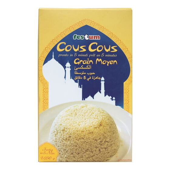 Cous Cous naturell ODZ 2x250g Festa