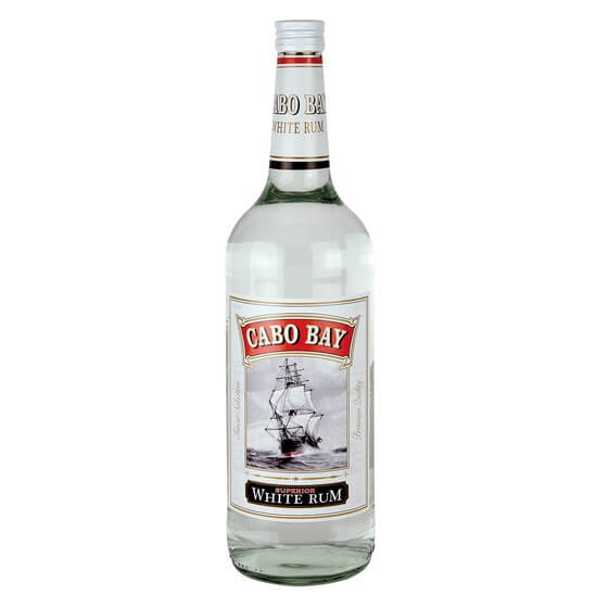 Cabo Bay White Rum 37,5% 1l Braun