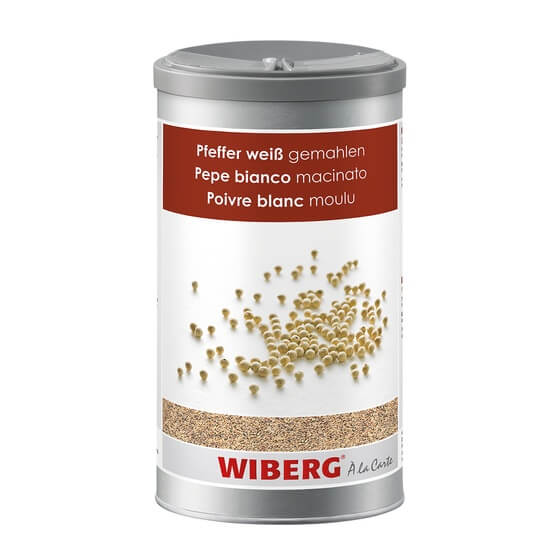 Pfeffer weiß gemahlen 720g Wiberg