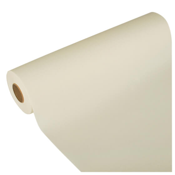 Tischläufer ROYAL "champagner" TISSUE Rolle 24mx40cm PapStar