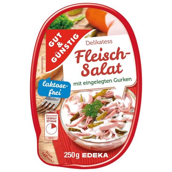 Delikatess Fleischsalat 250g G&G