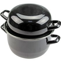 Emaille Topf/Muscheltopf 500g APS