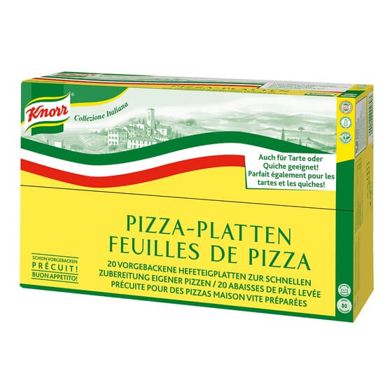 Pizza Platten vorgegart ODZ 20Platten 8kg Lukull