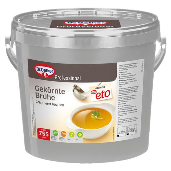 Gekörnte Brühe ODZ 12kg Dr.Oetker