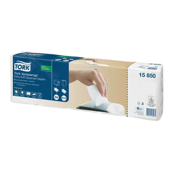 Spenderservietten Premium Interf. 2-lagig 21,6x16,5cm Tork
