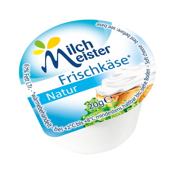 Frischkäse Natur 67% F.i.Tr. 60x20g Milchmeister