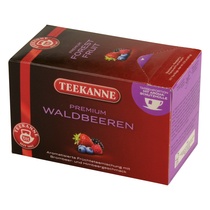 Premium Waldbeere Tee 20 Beutel kuvertiert Teekanne