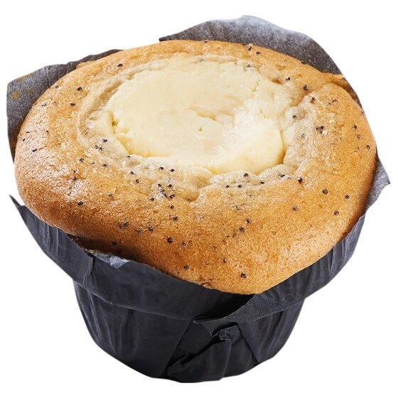 Muffin Poppy Lemon 24x130g B&B