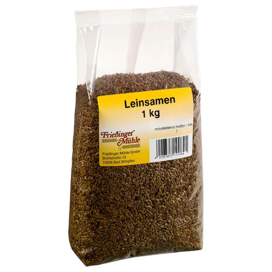 Leinsamen 1kg Friessinger Mühle