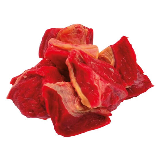 Premium Rindsgulasch 2,5cm geschnitt a.d.Keule,roh Tray 1kg